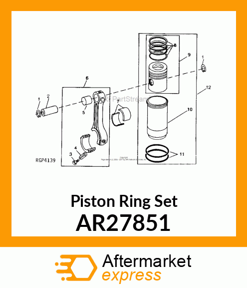 Piston Ring AR27851