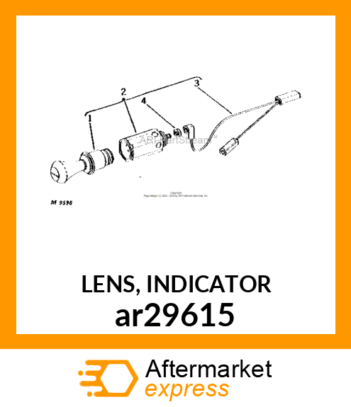 LENS, INDICATOR ar29615