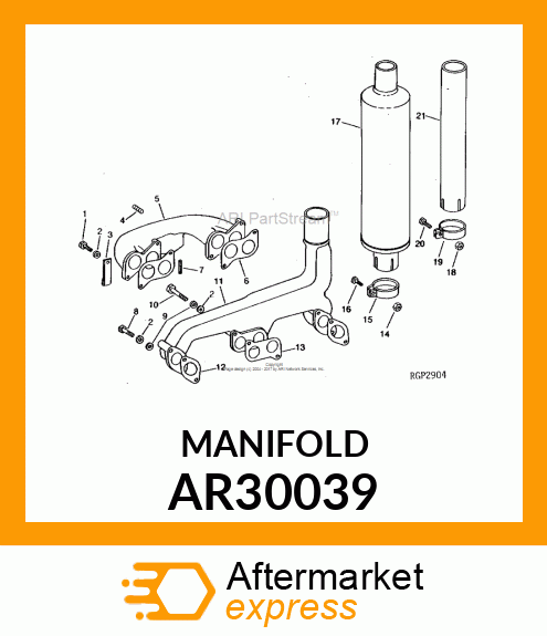 Manifold AR30039