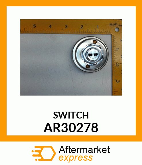 SWITCH IGNITION amp; STARTER 12V AR30278