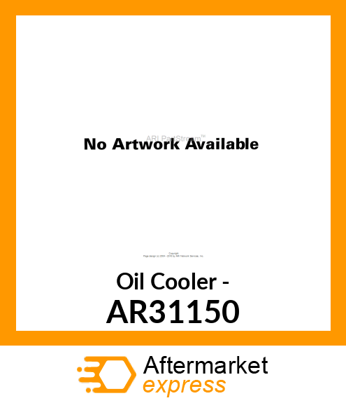 Oil Cooler - AR31150