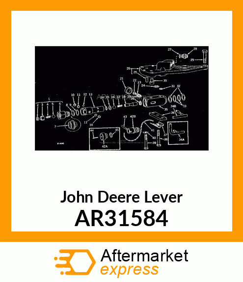 LEVER,BREAKAWAY COUPLER OPERATING AR31584