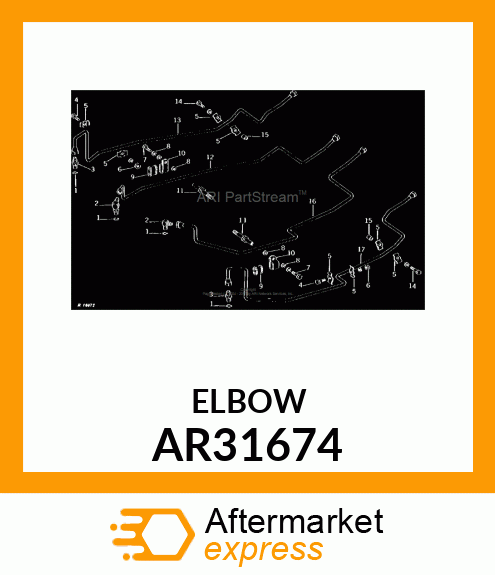 ELBOW,90 DEGREE ADJUSTABLE AR31674