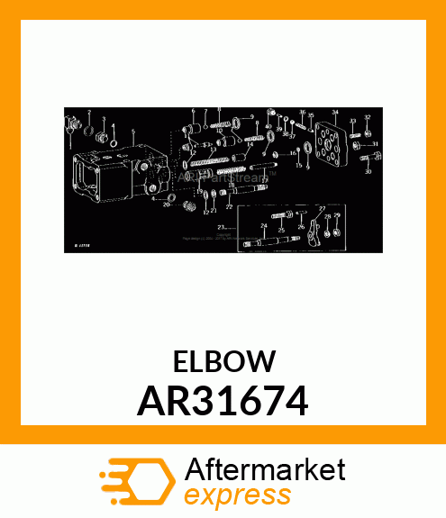 ELBOW,90 DEGREE ADJUSTABLE AR31674