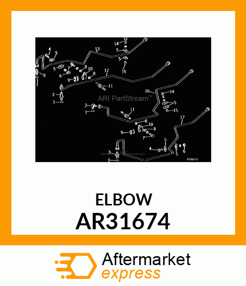 ELBOW,90 DEGREE ADJUSTABLE AR31674