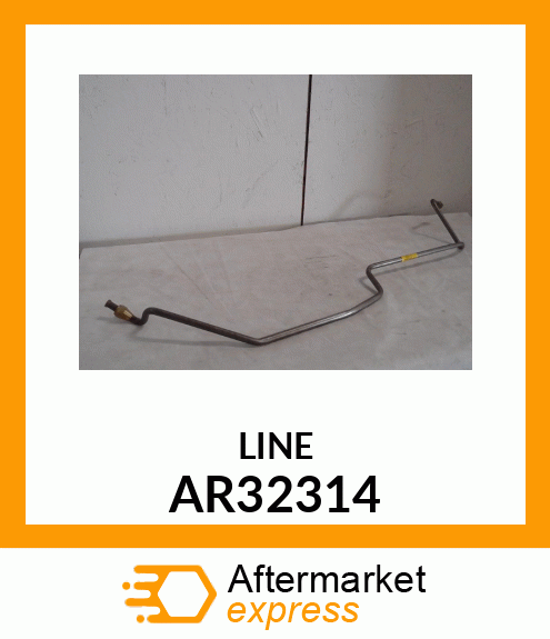 OIL LINE, OIL AR32314