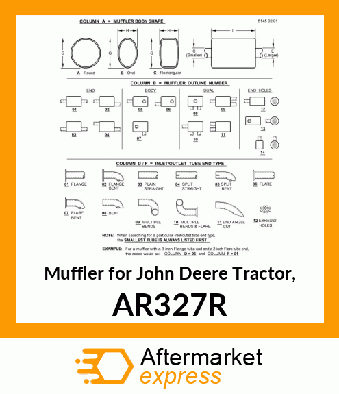 Muffler AR327R