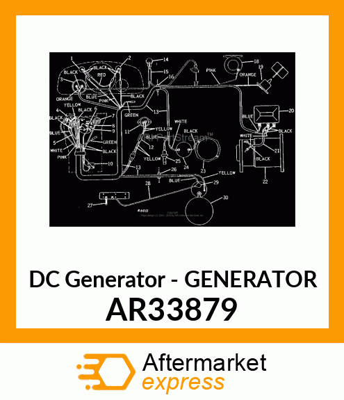 DC Generator - GENERATOR AR33879