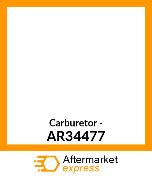 Carburetor - AR34477
