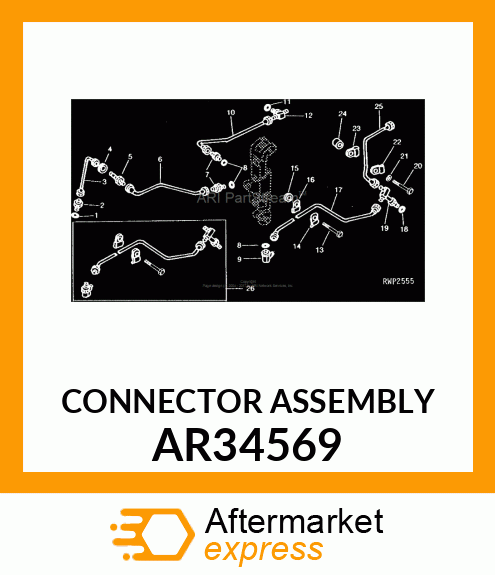 CONNECTOR ASSEMBLY AR34569