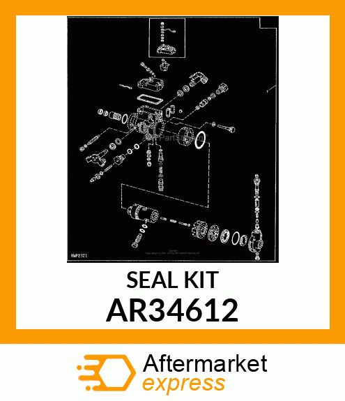 Gasket Kit - KIT,OVERHAUL GASKET AR34612