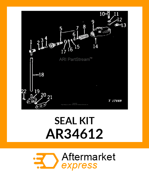 Gasket Kit - KIT,OVERHAUL GASKET AR34612