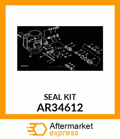 Gasket Kit - KIT,OVERHAUL GASKET AR34612