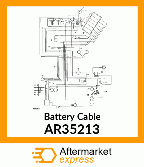 BATTERY CABLE AR35213