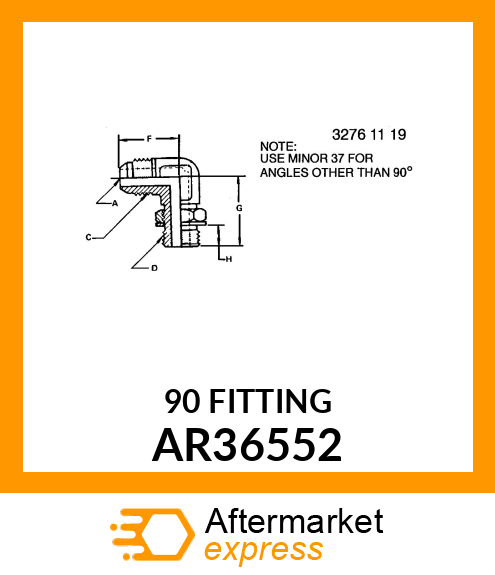 Elbow Fitting AR36552