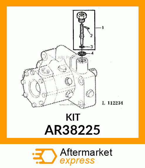 Hydraulic Pump AR38225