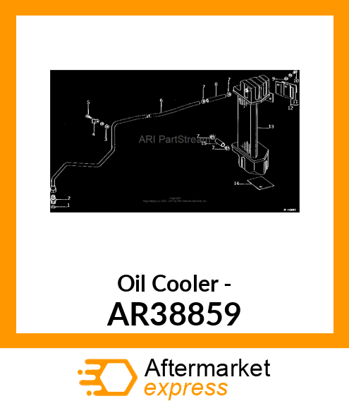 Oil Cooler - AR38859