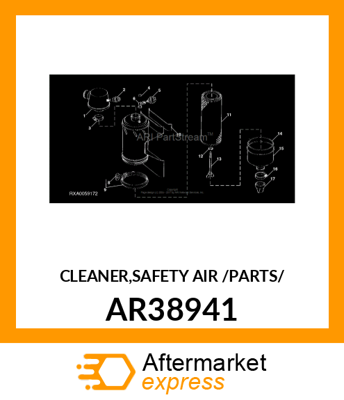 CLEANER,SAFETY AIR /PARTS/ AR38941