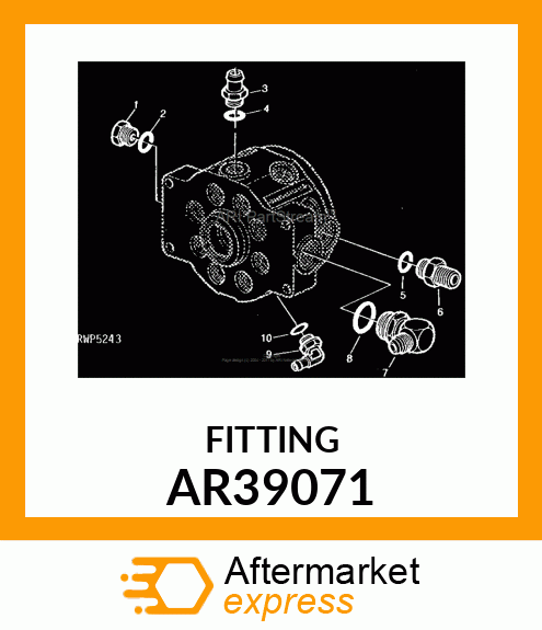 ELBOW,90 DEGREE SPECIAL ADJUSTING AR39071