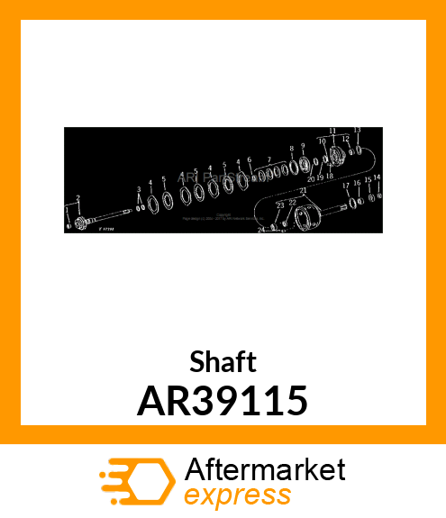 Shaft AR39115