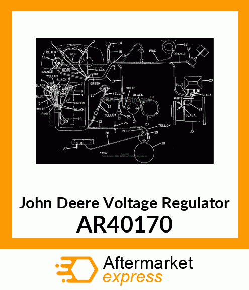 REGULATOR,GENERATOR AR40170