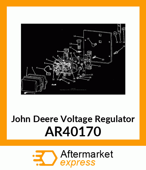 REGULATOR,GENERATOR AR40170