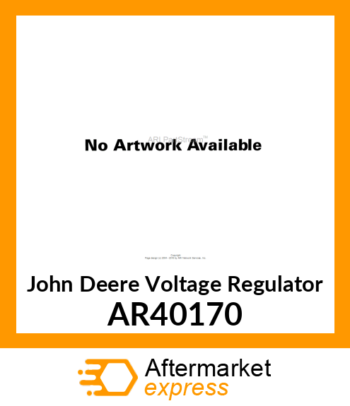 REGULATOR,GENERATOR AR40170