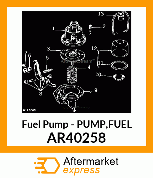 Fuel Pump - PUMP,FUEL AR40258