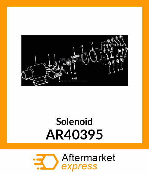 SOLENOID, 1606CH AR40395