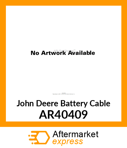 BATTERY CABLE AR40409