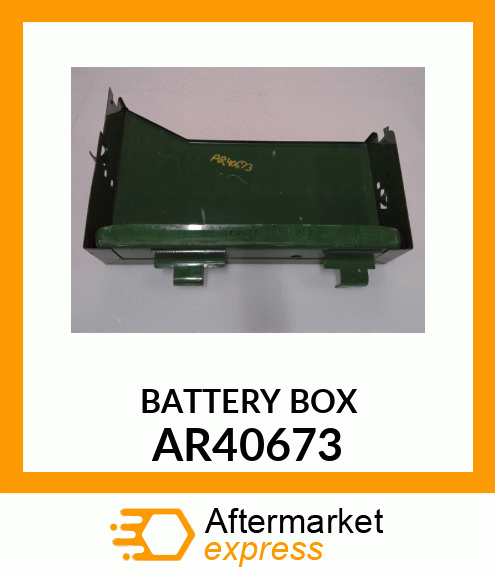 BATTERY BOX, BOX,BATTERY,ASSEMBLY R AR40673