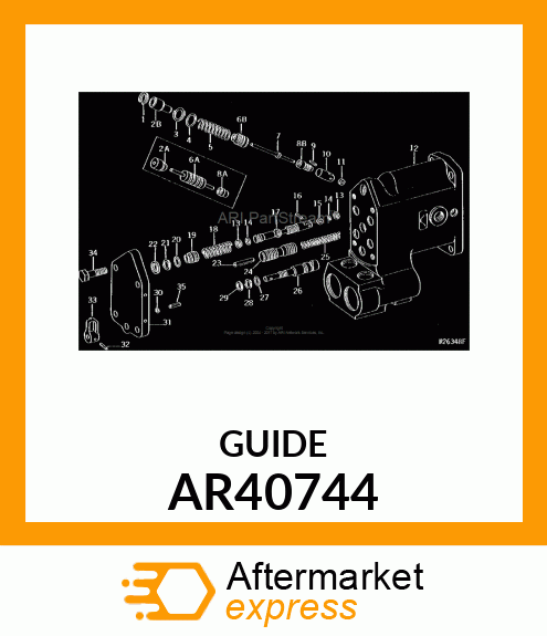 GUIDE ASSEMBLY AR40744