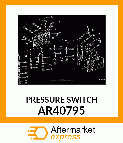 SWITCH, TEMPERATURE AR40795