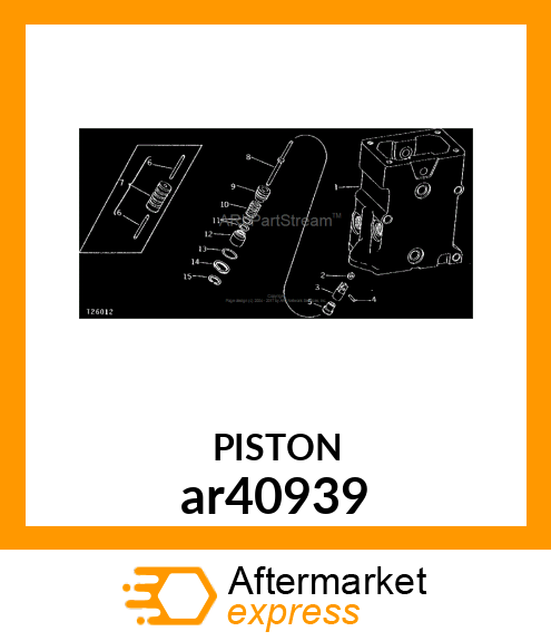 HYDR.OIL TEMPERATURE SENSOR, SELECT ar40939