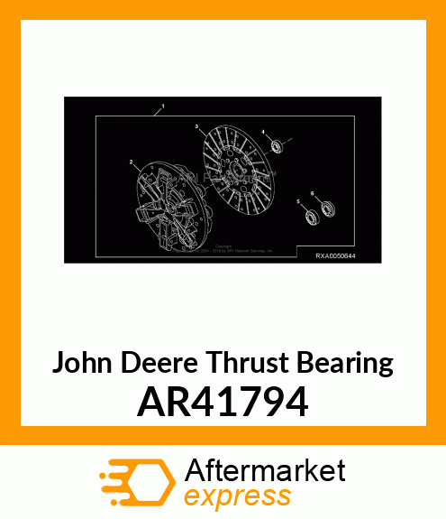 BEARING,THRUST AR41794