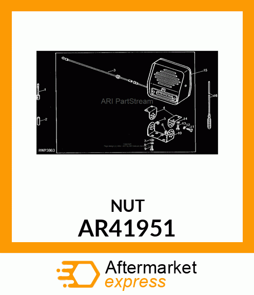 Nut AR41951