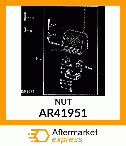 Nut AR41951