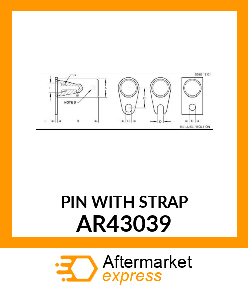 Pin AR43039