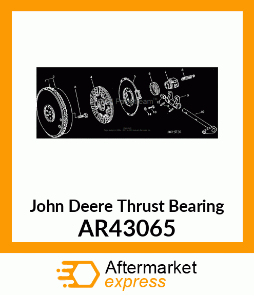 BEARING THRUST AR43065