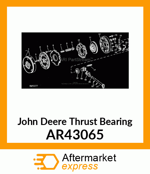 BEARING THRUST AR43065