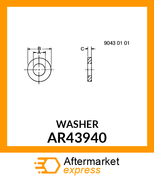 WASHER GASKET AR43940