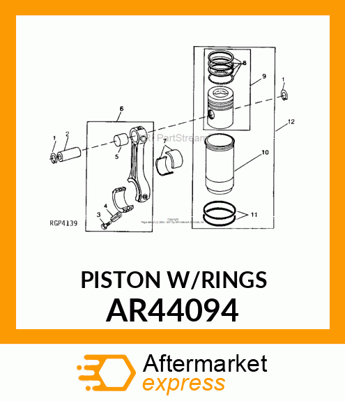 Piston AR44094