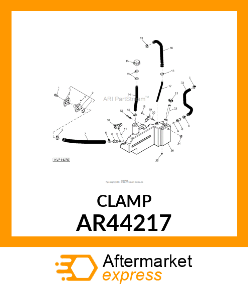 CLAMP,HOSE AR44217