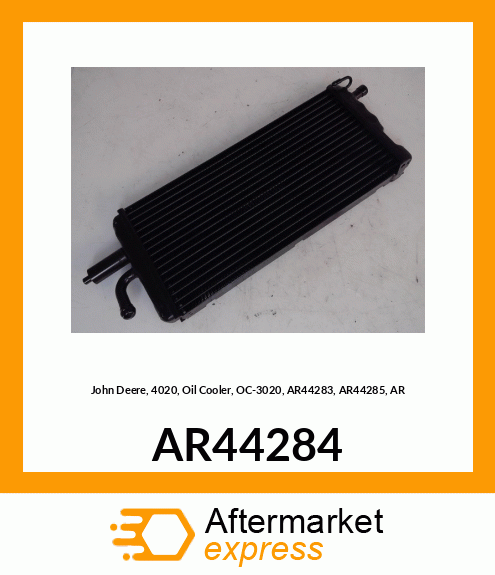 COOLER, HYDRAULIC OIL AR44284