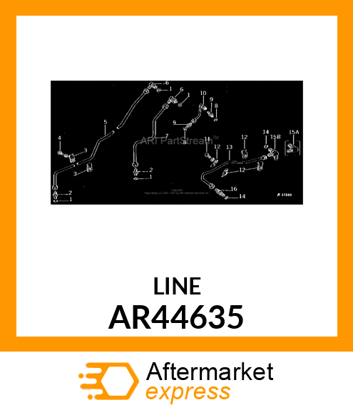 OIL LINE, BLEED AR44635