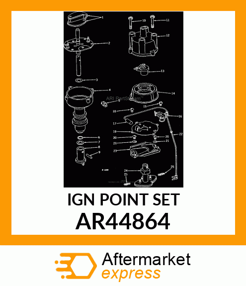 POINT,DISTRIBUTOR,SET/PARTS AR44864