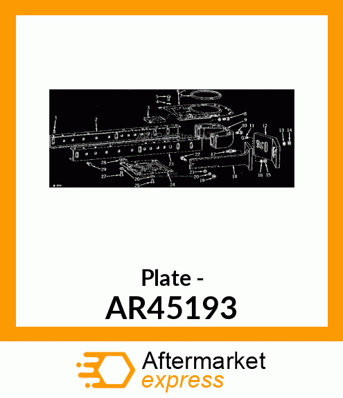 Plate - AR45193