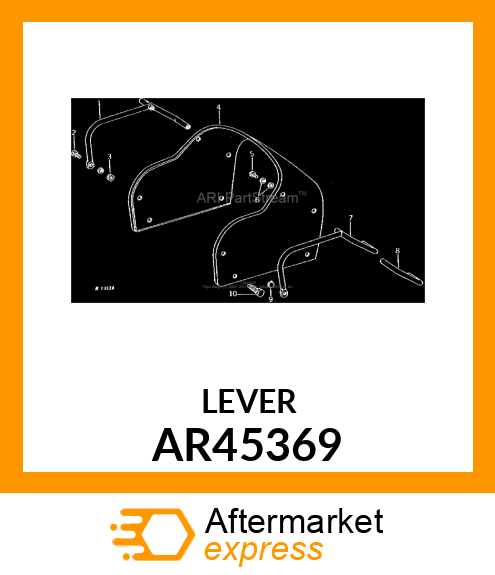 Handle - HANDLE MOUNTING RH ASSEMBLY (Part is Obsolete) AR45369