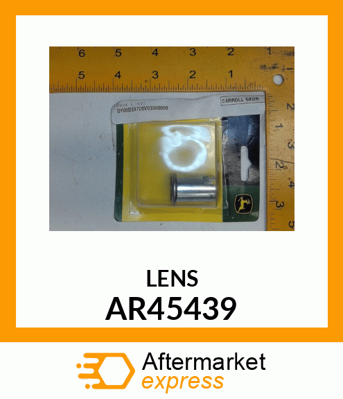 LENS INDICATOR LAMP WITH HOUSING AR45439