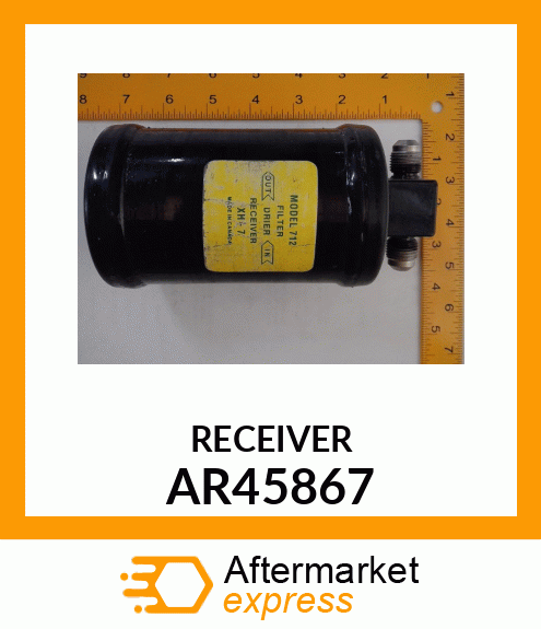 RECEIVER, DEHYDRATOR AR45867